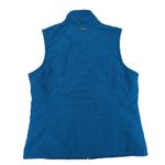 Columbia  Women's Quilted Fleece Lined Vest Blue Size Medium Full Zip Casual Photo 1