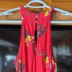 No Boundaries  Floral Red Maxi Dress size M Photo 7