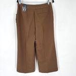 Worthington  NWT Women’s Wide‎ Leg Cropped Trouser Pants Size 8 Hi Rise Brown Photo 3