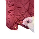 Adrienne Vittadini  Womans Quilted Vest Sz S Wine NWT Photo 6