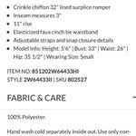 Trixxi Red Animal Print Romper Photo 9