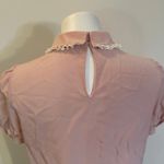 Miu Miu  Silk Blouse sz 42 Peter Pan Collar Cottagecore dainty Photo 2