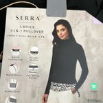 Serra  Black 2-in-1 Pullover Sweater Photo 1