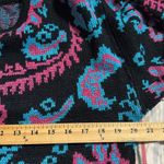 Vintage EAST HOLLOW ROAD women's large 90's metallic crewneck sweater retro knit Blue Size M Photo 3