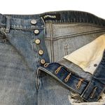 EXPRESS Jeans Vintage Skinny High Rise Light Wash Button Fly Distressed, Sz 6 Photo 14
