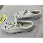 Cherokee Womans Eara White Canvass Size 8 Lace Up Sneakers NWT Photo 2