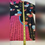 Anne Carson  Multicolor Floral Bomber Jacket 100% Silk  Size :M Photo 4