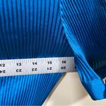 Milly NWT   Size 8
Lumi Satin Pleated Dress In Blue Photo 7