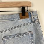 American Eagle Highest Rise 90s Boyfriend Jean Shorts Denim Women’s Size 14 Blue Photo 6
