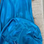 Faviana Blue formal maxi dress Photo 3