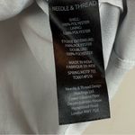 Needle & Thread Top Womens 4 Gray Floral BeadedShort Sleeve Blouse Spring Motif Photo 4