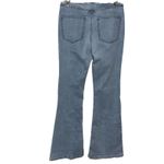Vanilla Star Jeans Vanilla Star 5 Jeans Womens Blue Flared Leg Stretch Low Rise Denim Pants Sz 27 Photo 3