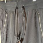 Athleta  Trekkie‎ North Jogger Black Drawstring Zip Pockets Athleisure Size 10 Photo 3