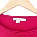 Chico's  Red Front Pocket Sweater Sz M Photo 2