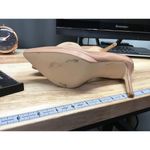 Nine West Shelbe 3 Women's 6 Nude Patent Leather Pointed Toe Stiletto Heel Pumps Photo 5