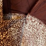 Urban Outfitters  UO Brown / Burgundy and White Floral Romper Photo 7