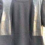 Rebecca Taylor  LEATHER PANEL DRESS Photo 6