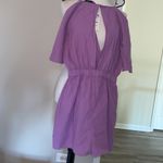 ZARA 💜 Brand New with Tags Purple  Deep Cut Romper 💜 Photo 6