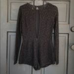 Nightwalker  Black‎ Lace Romper Photo 3