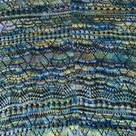 New Direction Green & Blue Crochet Top Photo 1