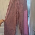 Daily Drills  women’s Striped Pants - Brown and White Photo 3