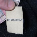 Peruvian Connection Peruvian Alpaca Boiled Wool Black Jacket Coat Asymmetric Zip Womens M Lagenlook Photo 6