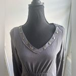 Ariat Y2K Studded Velvet Dress XS goth vintage embellished layered Photo 1