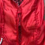 American Vintage Riva Red Sequin Leopard Rhinestone Pageant Prom Gown Sz 6 Photo 4