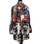 Karen Kane  Floral Print Windbreaker lightweight 
Jacket(Size Medium) Photo 3