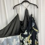 City Chic Black Elegant Floral Wrap Maxi Dress Sz.M(18) NWT Photo 4