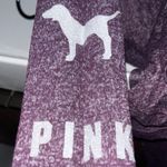 PINK - Victoria's Secret Victoria's Secret Pink Marled Purple Sweater Photo 4