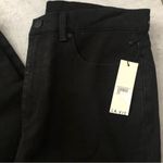 Rebecca Taylor  Black Ines High Rise Slim Straight Leg Ankle Length Jeans NEW Photo 1