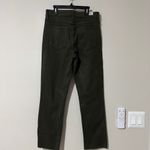 Frank & Eileen  Cork Straight Leg Jeans Olive Green Size 26 NWOT Photo 5