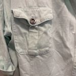 Style & Co  Button Down Blouse Mint Green Size XXL EUC Photo 6