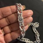 Kenneth Jay Lane necklace and bracelet set with with large crystals. Photo 9