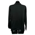 Adidas Black Zip Up Athletic Jacket Size Large (14-16) Pockets Logo 3 Stripe Photo 3