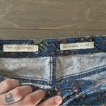 Pilcro and the Letterpress Anthropologie Pilcro Corduroy Abstract Print High-Rise Skinny Jeans size 28 Photo 7