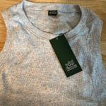 Wild Fable Women's Gray Spacedye Open Back Tiny Tank Top - Size Small - NWT Photo 2