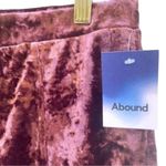 Abound  Purple Crushed Velvet Mini Skirt New Photo 1