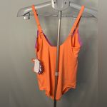 YITTY NWT  Orange and Purple Lace Trim‎ Bodysuit size Large Photo 5