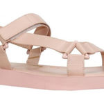 Offline Sandals Womens Size 6 Pink Open Toe Avie Adjustable Straps Sporty Style Photo 0