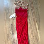Jovani GORGEOUS NWT Beaded Red Evening Gown READ DESCRIPTION Photo 9