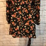 ALC Frank A.L.C Sz 0 Carlo Floral Wrap Silk Mini Dress Photo 11