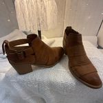 Qupid  Tan Ankle Boots Photo 2