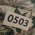 Urban Outfitters  Floral Embroidered Textured Pelmet Mini Skirt Medium Green Photo 9