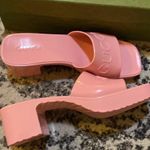 Gucci Rubber Logo Sandal Slipper Size 38 Photo 2