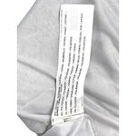 MNG Suit Gray Knit Dress Size Medium Y2K‎ Classic Twist Front with Lining Photo 5