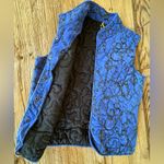 Spartelle Quilted Vest / royal blue / chained size Large Photo 2