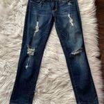 Just Black Fitted Boyfriend Distressed Jeans Photo 2