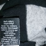 Calvin Klein Jeans M Black Gray Striped Knit Pullover Top Size M Photo 1